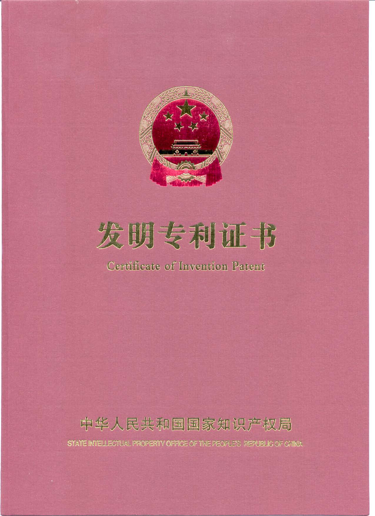 China patent front page